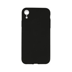 Funda de Silicona con Marco de Cámara para Apple iPhone XR Negro Funda de Silicona con Marco de Cámara para Apple iPhone XR Negro